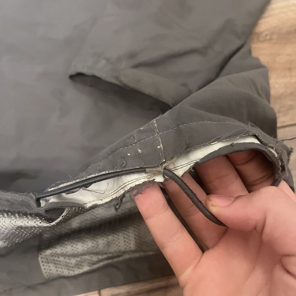 Patagonia Torrentshell H2NO Rain Shell Jacket Grey Hooded Full Zip Men's M READ - Picture 12 of 13